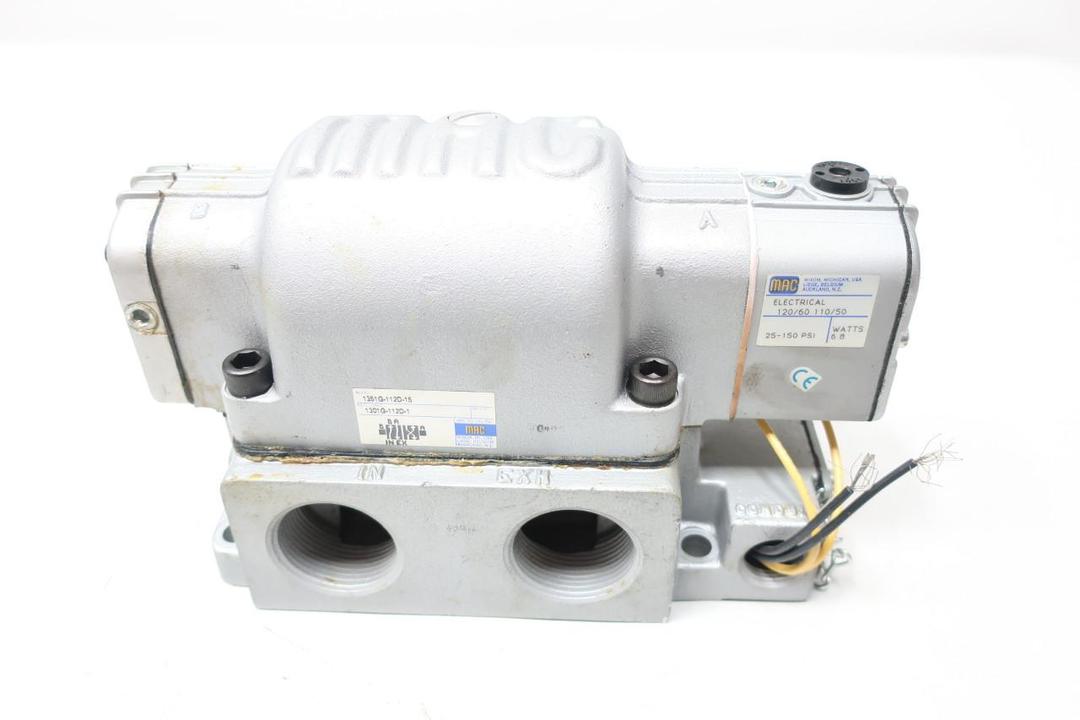 MAC 1351G-112D-15 PNEUMATIC SOLENOID VALVE 120V-AC