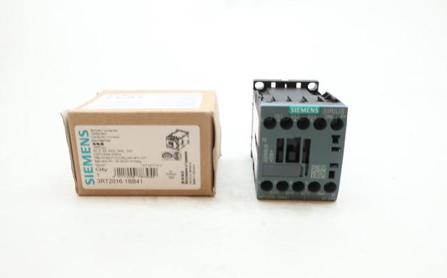 SIEMENS 3RT2016-1BB41 SIRIUS AC CONTACTOR 24V-DC 20A AMP 5HP