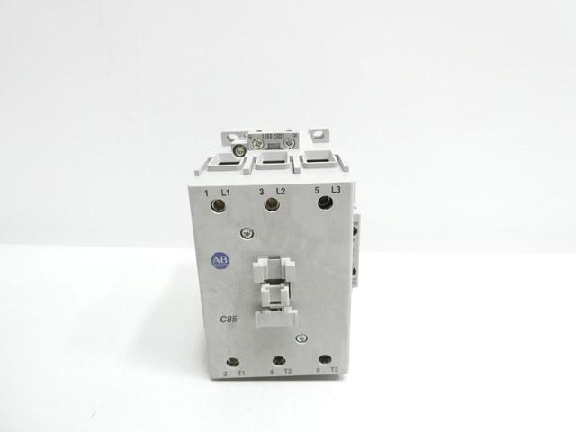 ALLEN BRADLEY 100-C85D10 AC CONTACTOR 120V-AC 100A AMP 60HP