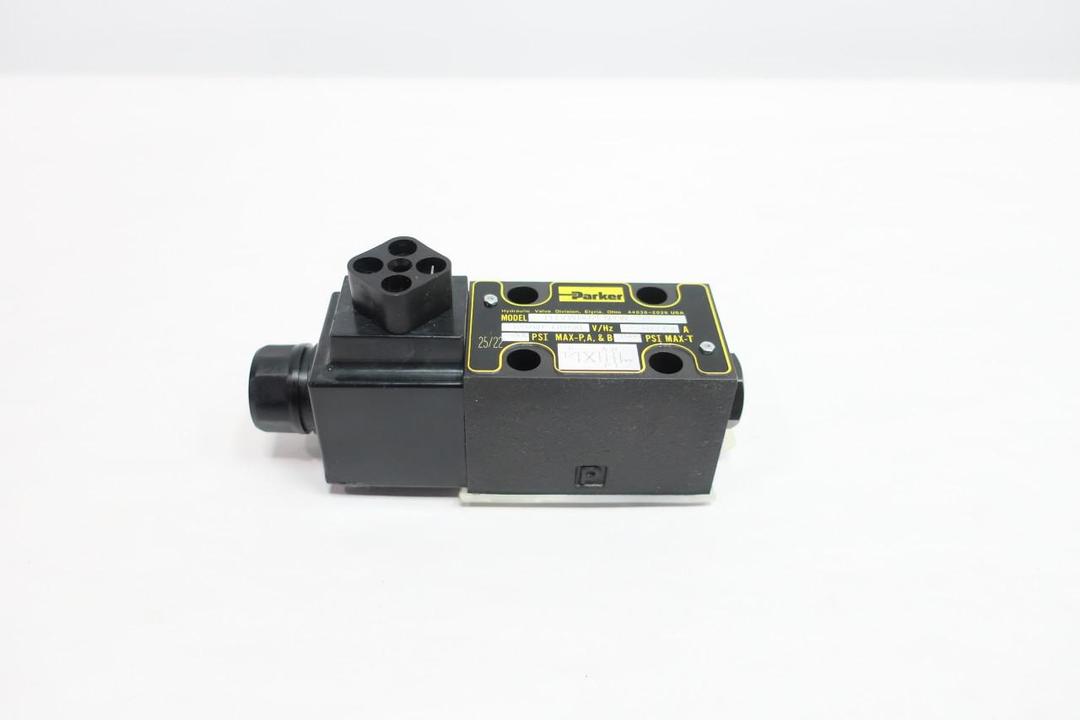 PARKER D1VW002ENYW HYDRAULIC DIRECTIONAL CONTROL VALVE 5000PSI 110-120V-AC