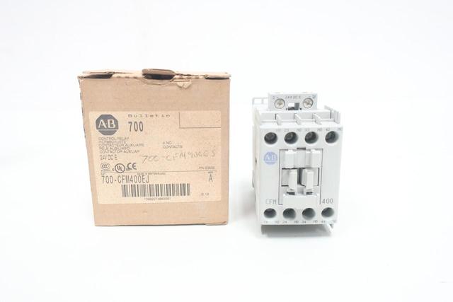 ALLEN BRADLEY 700-CFM400EJ CONTROL RELAY 24V-DC