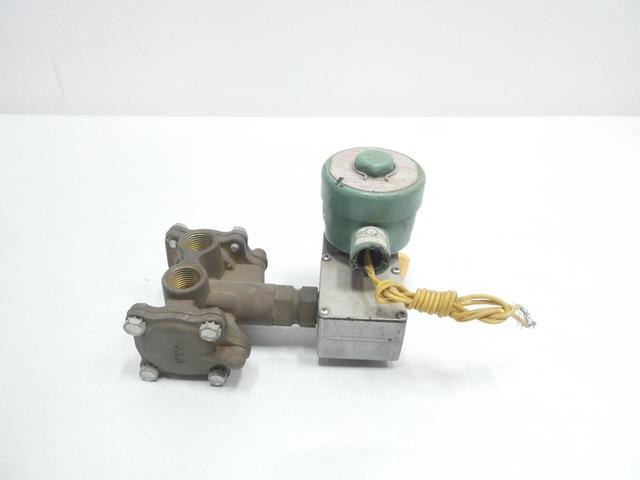 ASCO 8311A42G BRONZE LATCH VALVE 1/2IN NPT