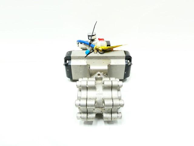 VELAN T1813-SSEZ B115S07 V100 PNEUMATIC STAINLESS CONTROL VALVE 2IN NPT