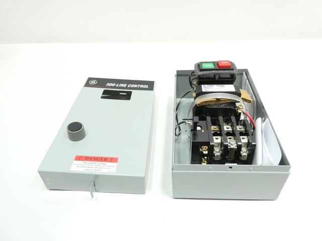 GENERAL ELECTRIC GE CR306B10200AAABA SIZE 0 FULL VOLTAGE STARTER 115-120V-AC 5HP