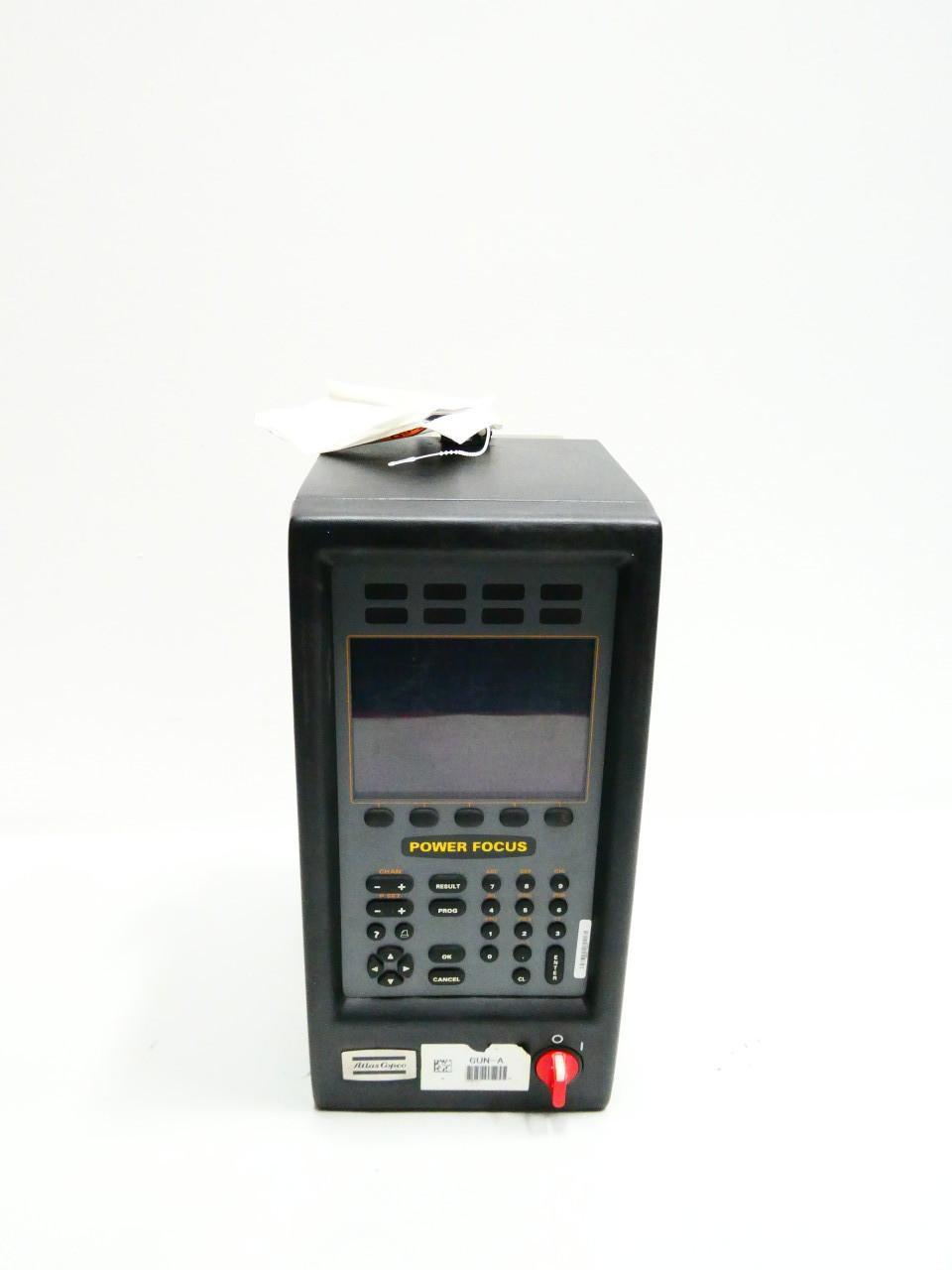 ATLAS COPCO PF4000-G-HW POWER FOCUS NUTRUNNER CONTROLLER 150W 90-120/180-240V-AC