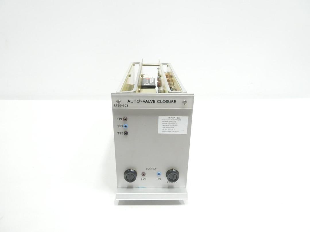 VERSATILE RP50-303 AUTO-VALVE CLOSURE MODULE