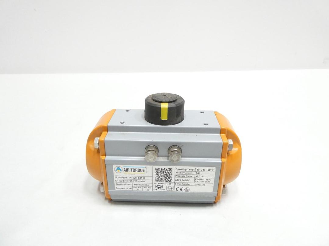 AIR TORQUE PT100-S11-H-F05+F07-N-14DS PNEUMATIC VALVE ACTUATOR