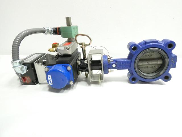 ALLEN SHERMAN HOFF SP233945 SOLDO SB01200-10UA7A2 BUTTERFLY CONTROL VALVE 3IN