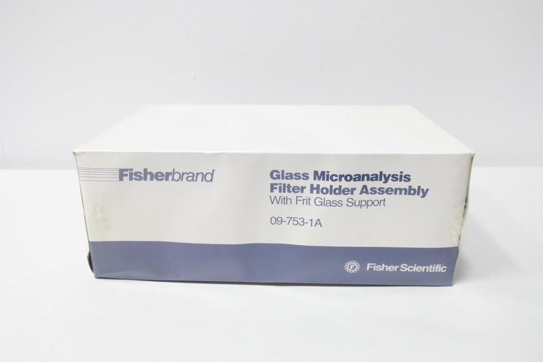 FISHER SCIENTIFIC 09-753-1A GLASS MICROANALYSIS FILTER HOLDER ASSEMBLY