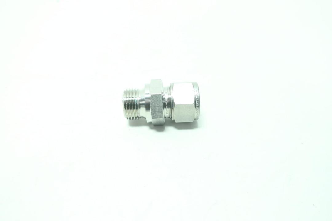 SWAGELOK SS-14M0-1-8RS 14MM TUBE 1/2IN NPT STAINLESS MALE STRAIGHT FITTING
