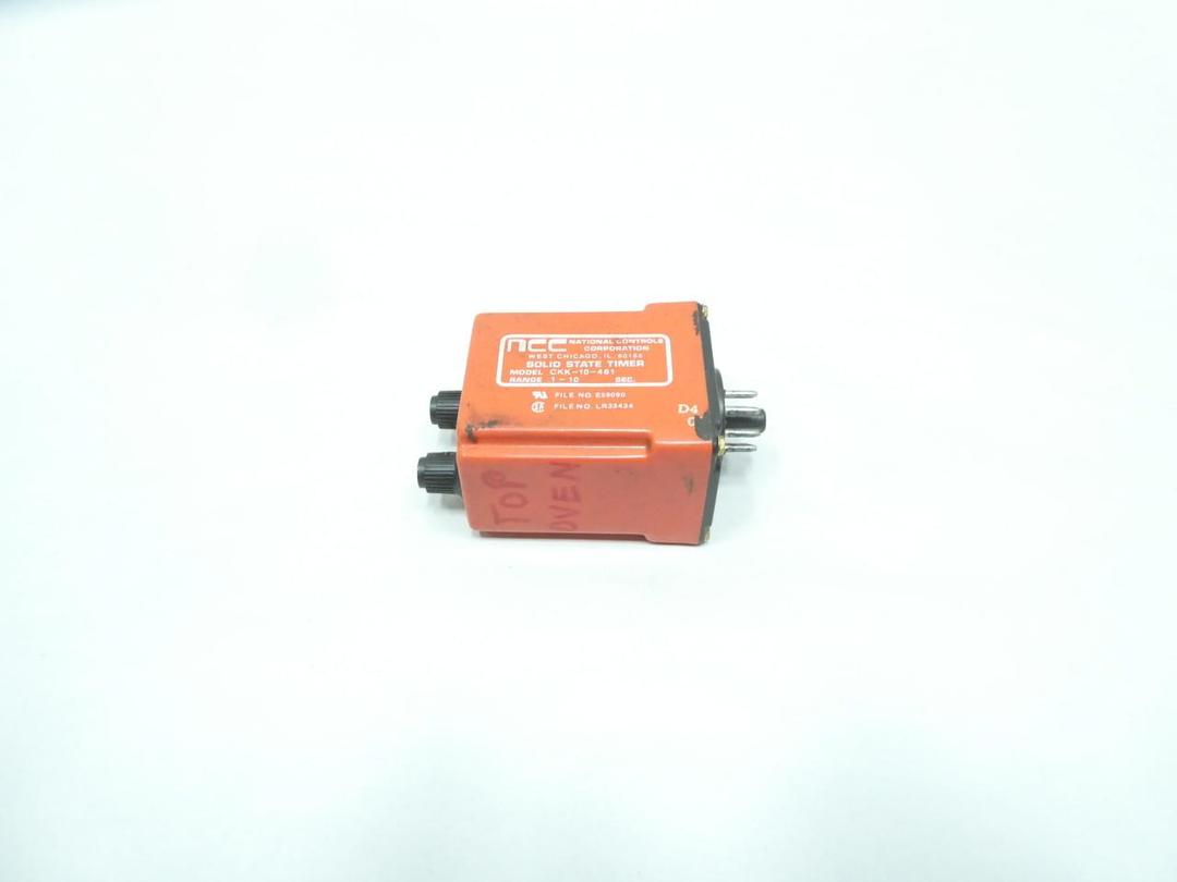 NCC CKK-10-461 SOLID STATE TIMER 120V-AC