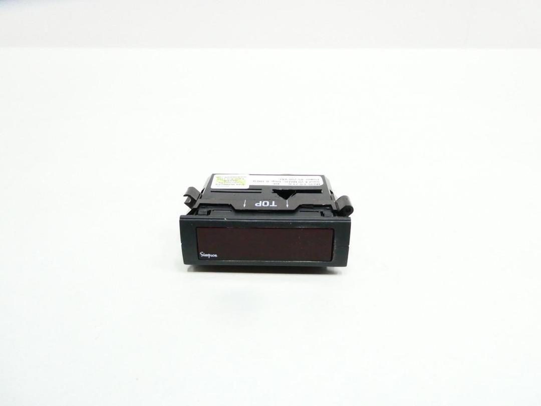 SIMPSON M235-1-0-71-0 MINI-MAX PANEL METER 85-250V-AC