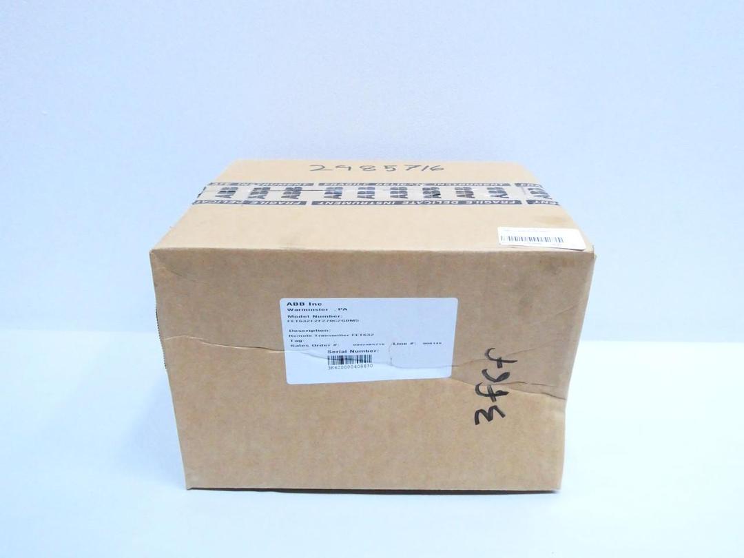 ABB FET632F2F270C2G0M5 ELECTROMAGNETIC FLOW METER 2IN