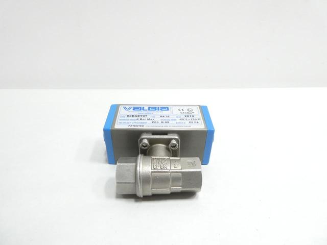 VALBIA 82DAET07 WOG PNEUMATIC STAINLESS THREADED VALVE 1/2IN NPT