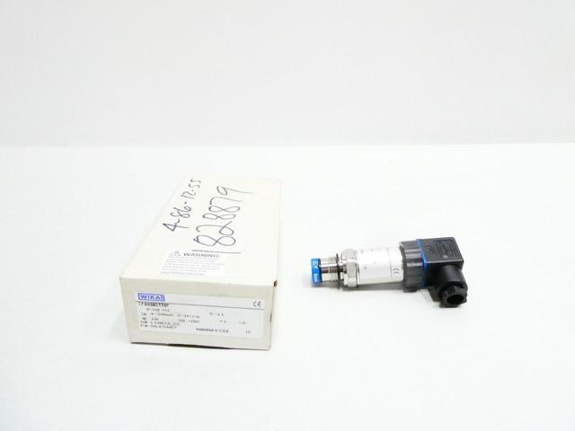 WIKA 8643407 ABSOLUTE PRESSURE TRANSMITTER 0-160PSI 10-30V-DC