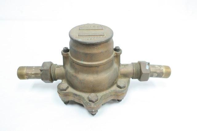 HERSEY NIAGARA WATER TOTALIZER FLOW METER 1-1/4IN