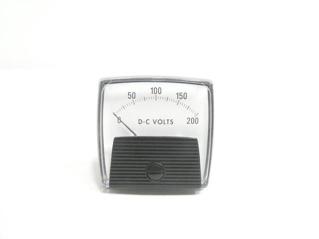 YOKOGAWA 250-220-RLRL-OPT2 VOLTMETER 0-200V-DC