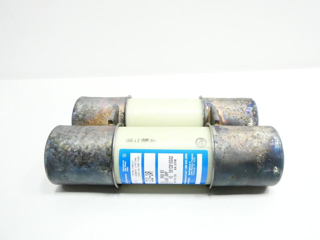 CUTLER HAMMER 2CLS-24R CURRENT LIMITING HIGH VOLTAGE FUSE 24R 450A AMP 2.54KV-AC
