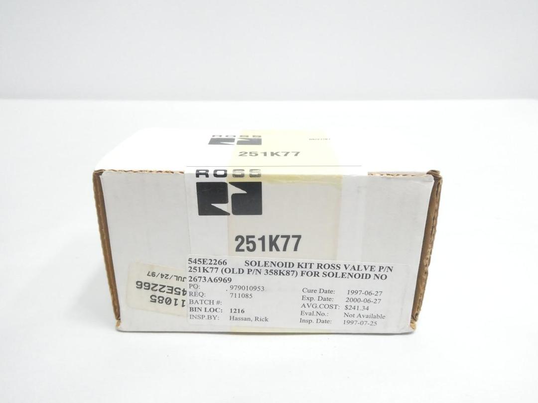 ROSS 251K77 SOLENOID VALVE BODY SERVICE KIT