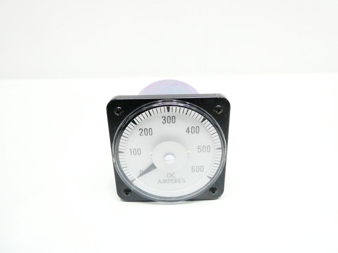 WESCHLER INSTRUMENTS 103121AESJ AMMETER 0-600DC AMP