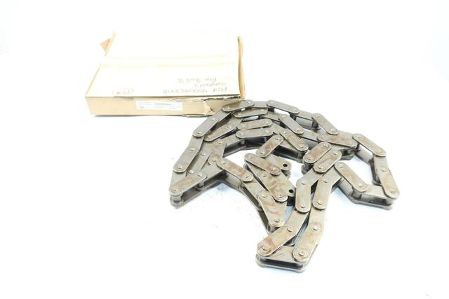 REXNORD C2080H RIV LINK-BELT SINGLE ROLLER CHAIN 10FT X 2IN