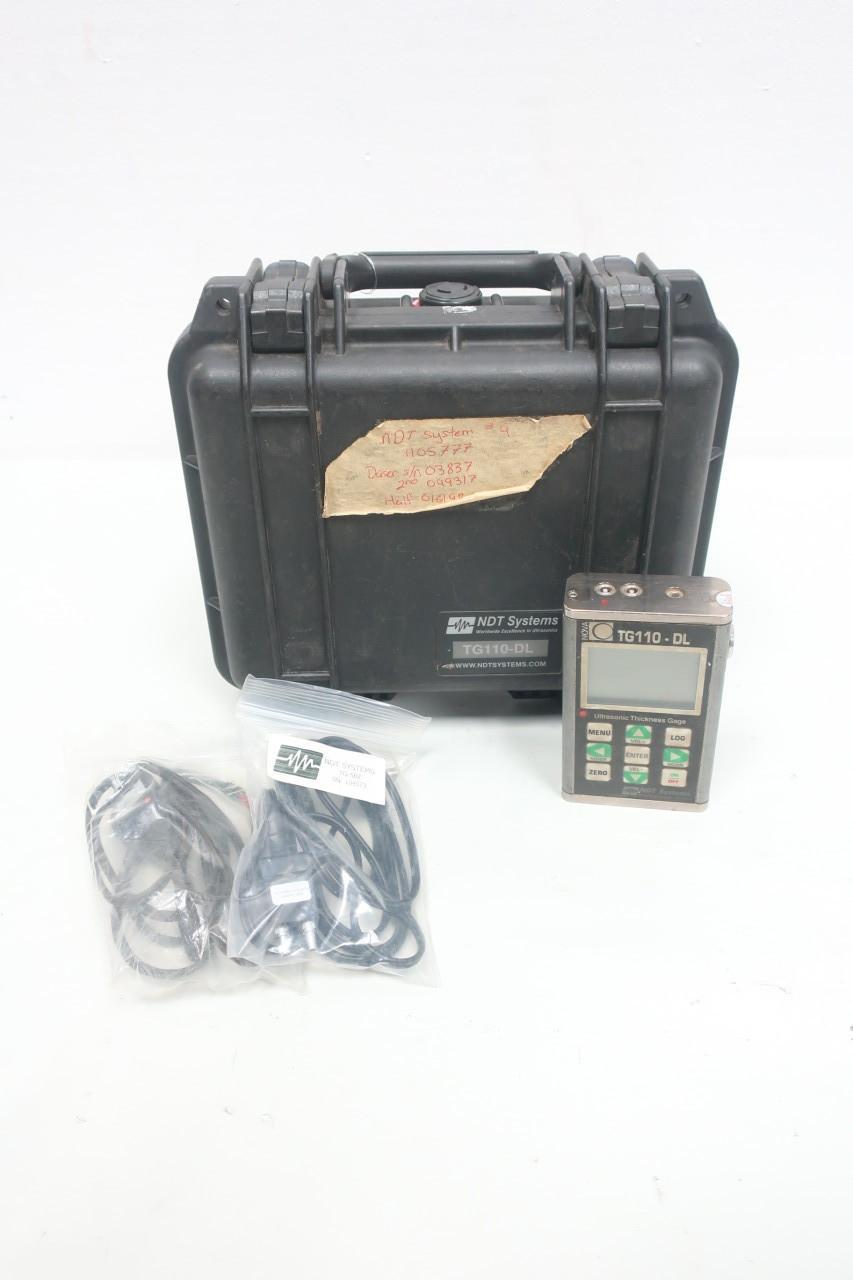 NDT SYSTEMS TG110-DL ULTRASONICE THICKNESS GAUGE