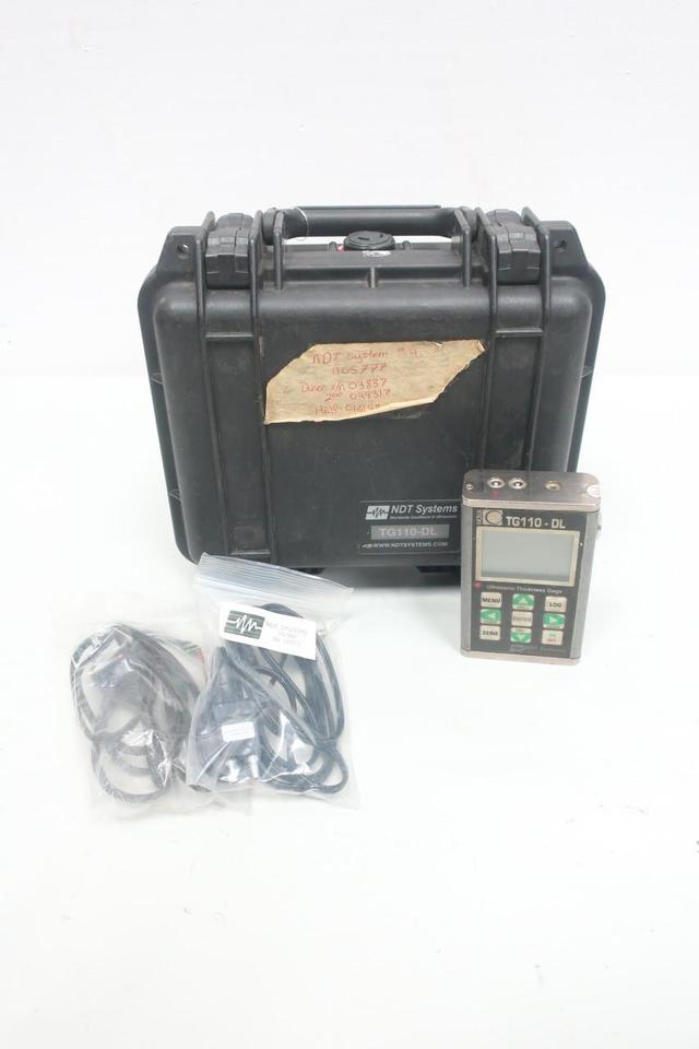 NDT SYSTEMS TG110-DL ULTRASONICE THICKNESS GAUGE