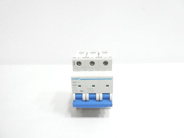 CHINT NB1-D40-3P MINIATURE CIRCUIT BREAKER 3P 40A AMP 480V-AC