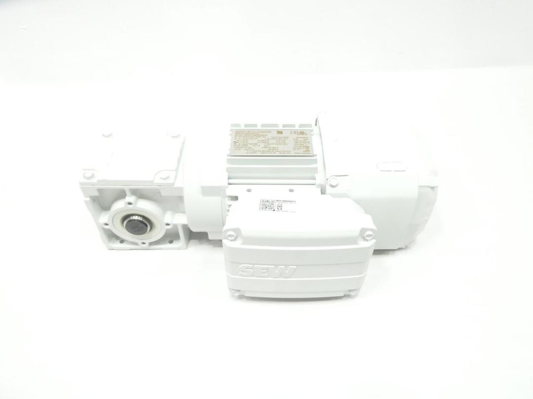 SEW EURODRIVE WA20 DRN71MS4/BE03 GEARMOTOR 168RPM 3PH 0.25KW 254-277/440-480V-AC
