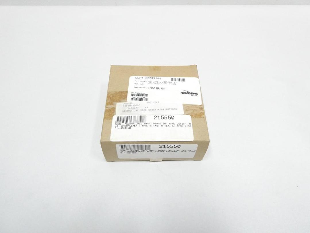 FLOWSERVE 59A11-XF511-1-(A8T-2000-219) MECHANICAL SEAL
