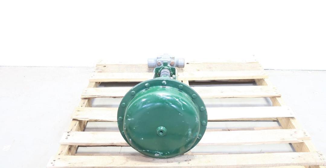 FISHER ES 667 PNEUMATIC CONTROL VALVE SIZE 34 IRON THREADED 1IN NPT