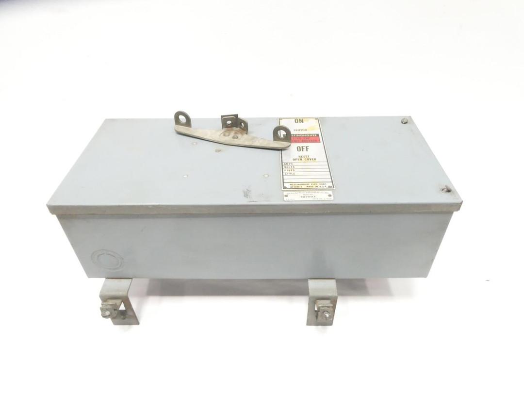 WESTINGHOUSE 1470597-A TYPE CBP CIRCUIT BREAKER 3P 15A AMP 600V-AC