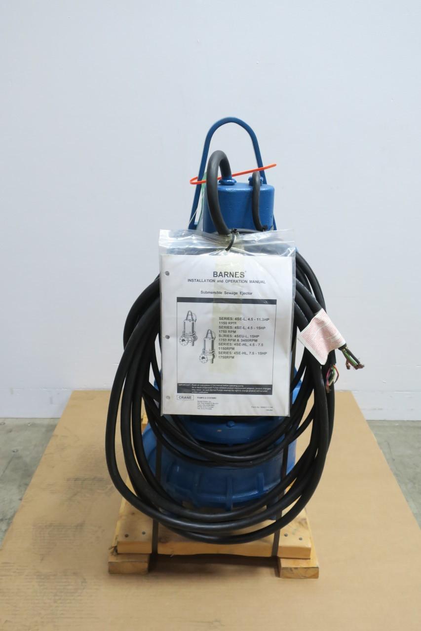 BARNES 4SE-15054HL SUBMERSIBLE PUMP 4IN 15HP 575V-AC