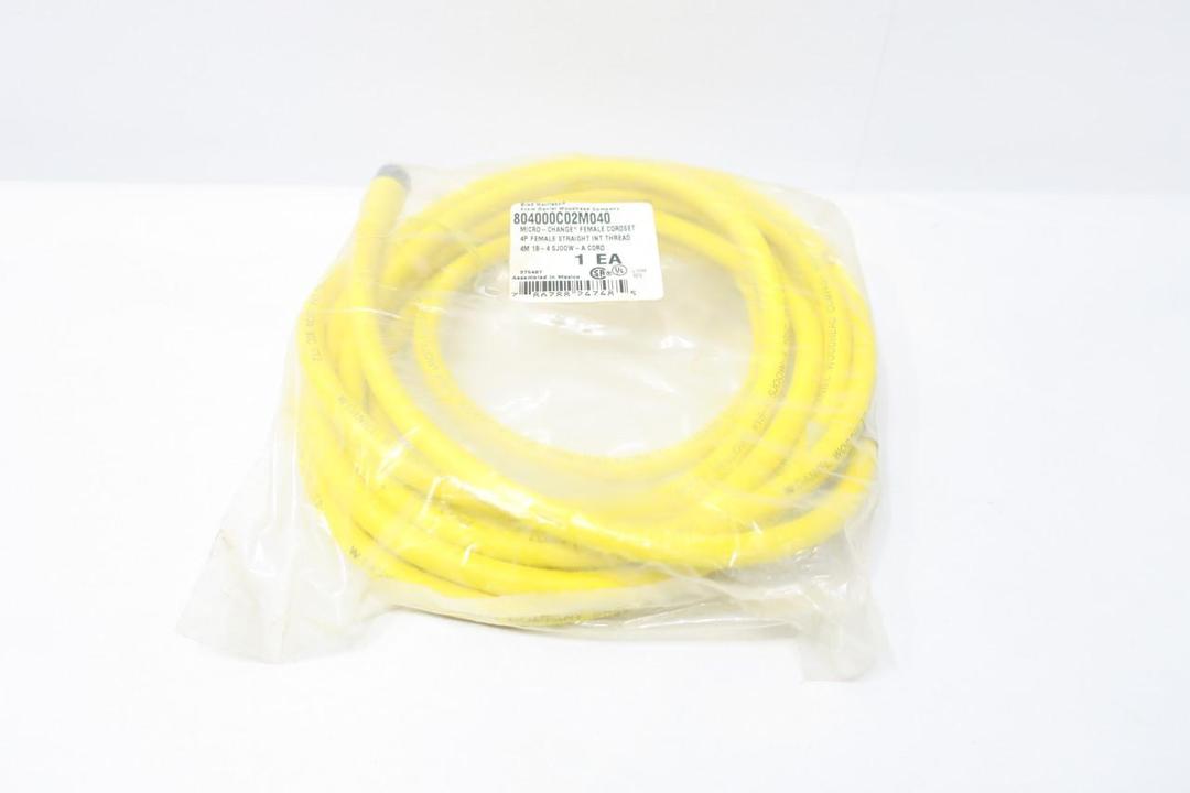 DANIEL WOODHEAD 804000C02M040 CORDSET 4M