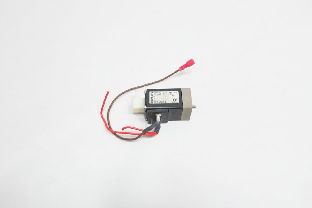 BURKERT 019586L PNEUMATIC SOLENOID VALVE 12V-DC 1.5BAR