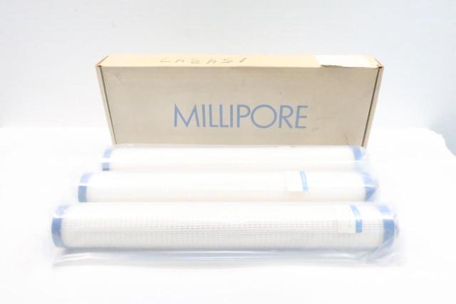 BOX OF 3 MILLIPORE CWSC-022-C3 MILLIGARD FILTER CARTRIDGE