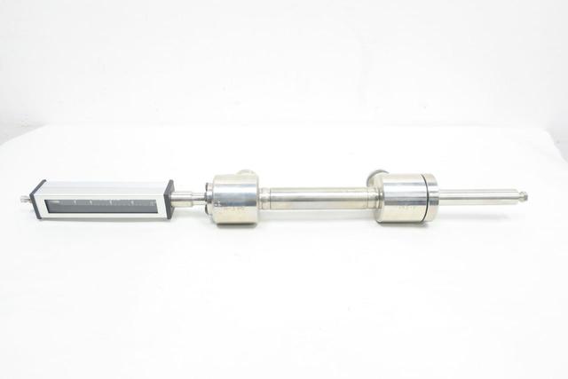 BROOKS INSTRUMENT 3630AD9Y2C5Z05 5618-1B1Z4 VARIABLE AREA FLOW METER 0-4GPM