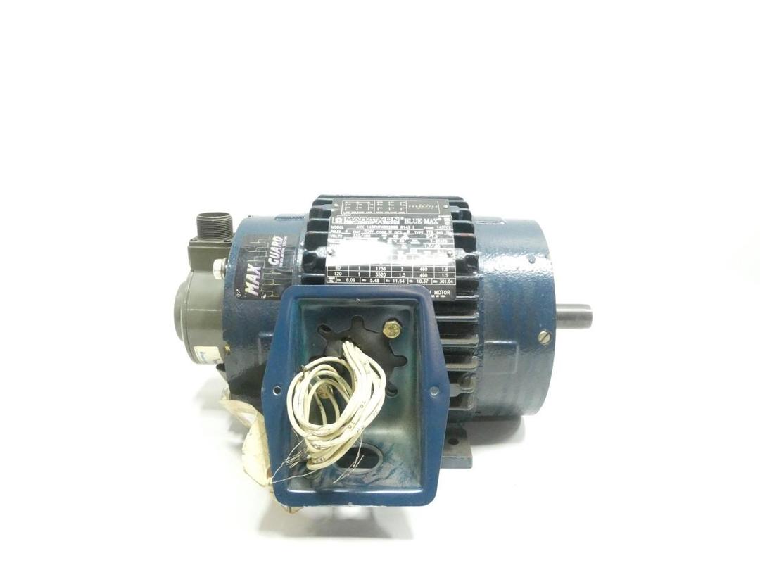 MARATHON AVK 143THTN8028BB R143 BLUE MAX MOTOR 143TCZ 1HP 5400RPM 230/460V-AC