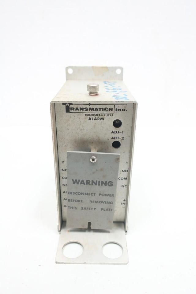 TRANSMATION 210A ALARM MODULE 117V-AC 4-20MADC