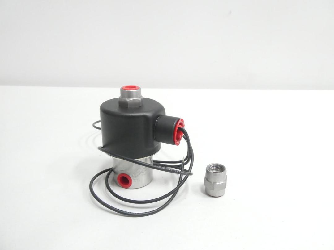 PETER PAUL 73KK9ZCM PNEUMATIC SOLENOID VALVE 24V-DC 250PSI 1/4IN NPT