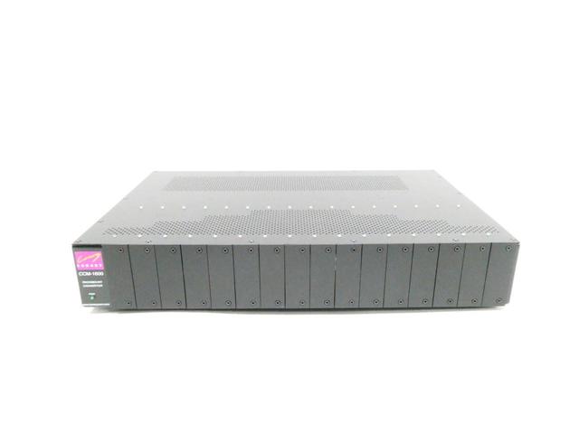 CANARY COMMUNICATIONS CCM-1600 RACKMOUNT CONVERTER 115/230V-AC
