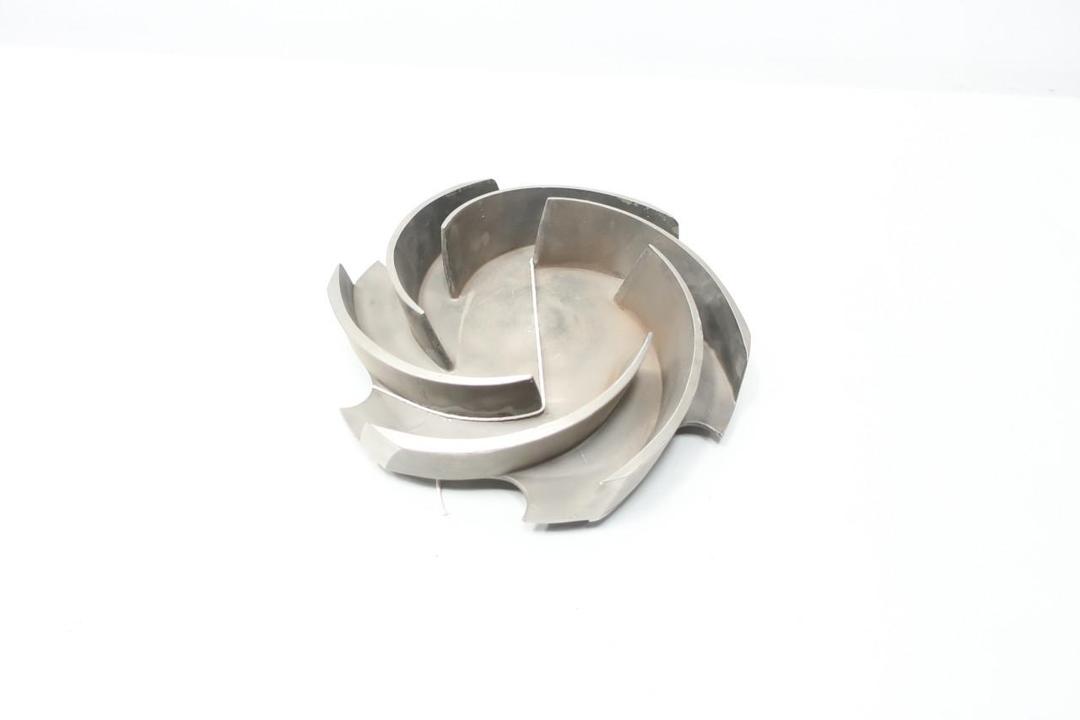 GOULDS 101-500-1203 3196MTX 4X6-13 STAINLESS 6-VANE PUMP IMPELLER 10-1/2IN OD