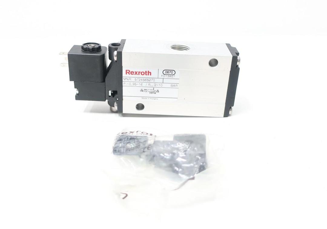 REXROTH 5724565270 PNEUMATIC SOLENOID VALVE 110V-AC 2-10BAR 1/2IN NPT