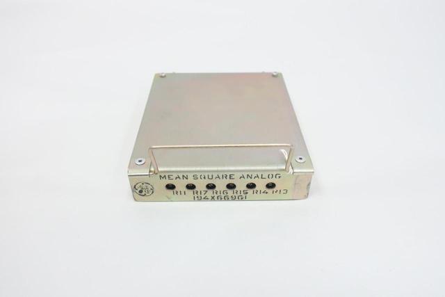 GENERAL ELECTRIC GE 194X669G1 MEAN SQUARE ANALOG MODULE