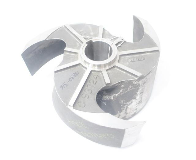 ACI T53964 316 3 VANE 16IN STAINLESS PUMP IMPELLER