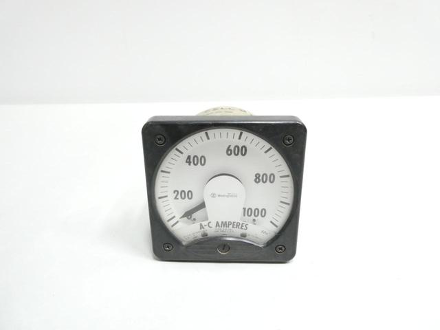 WESTINGHOUSE KA-241 AMMETER 0-1000AC AMP