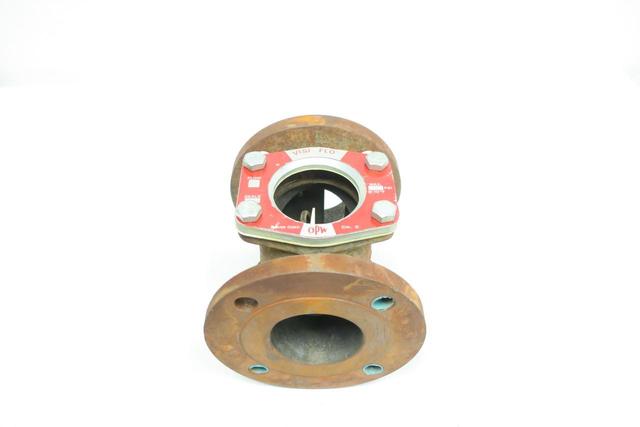 DOVER 1481-F VISI-FLO STEEL FLANGED FLOW INDICATOR 3IN
