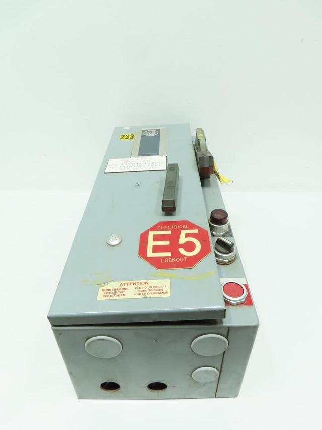 ALLEN BRADLEY 512-CDCD-25 SIZE 2 COMBINATION STARTER 509-COD-18A