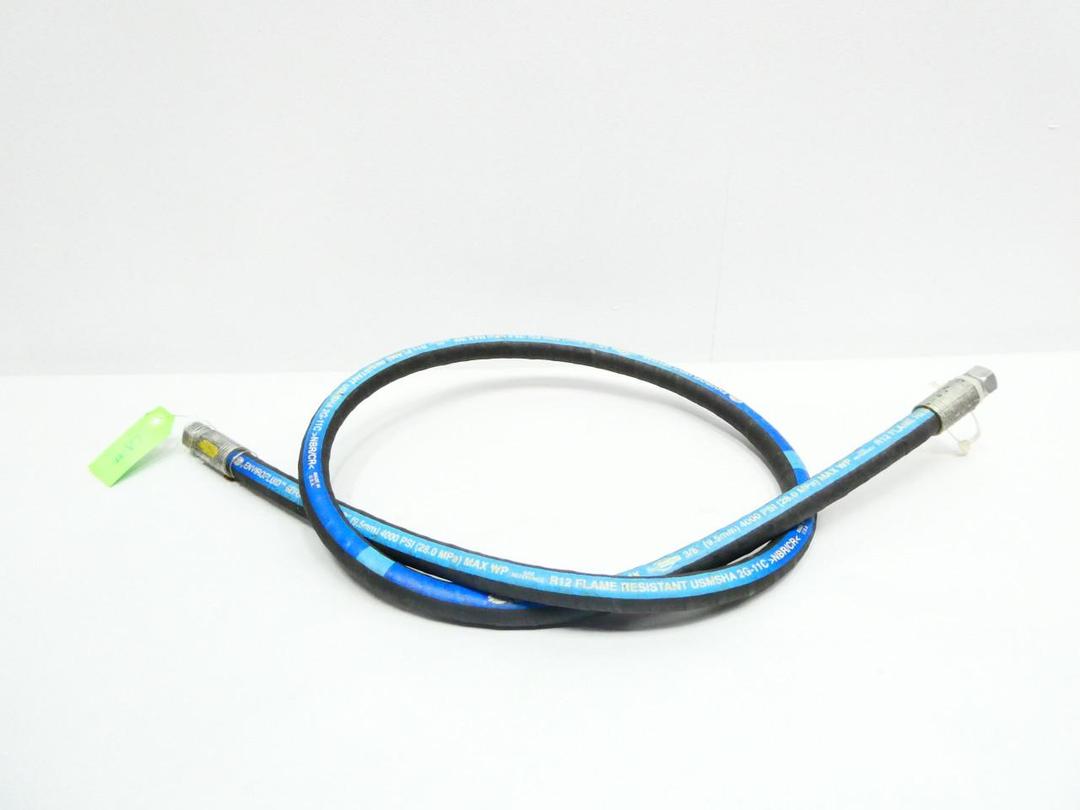 GATES 6EFG4K HYDRAULIC HOSE 5/8IN 3/8IN 5-1/2FT 4000PSI