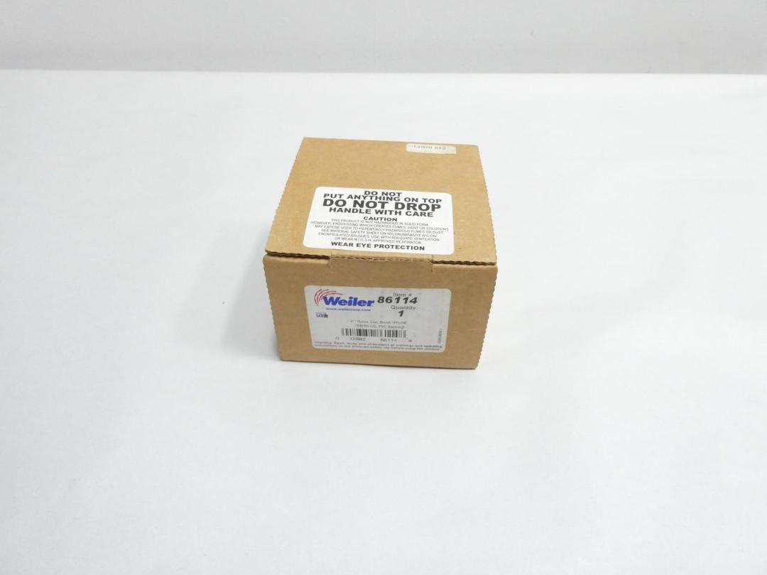 WEILER 86114 NYLOX DISC BRUSH 4IN